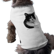 Shirley smokingkatt djur tee shirt