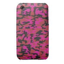 Shock rosacamomönster iPhone 3 Case-Mate case