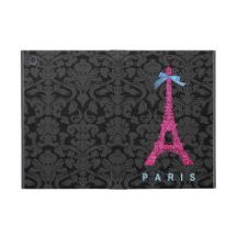 Shock rosaEiffel torn i fauxglitter