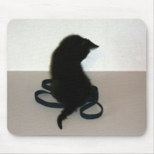 Shoestringkattunge Mousepad Mus Mattor