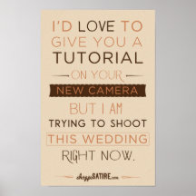 Shoppesatir - humor för fotografer affisch