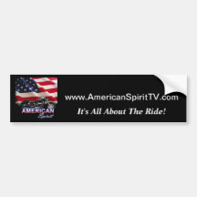 Show för motorcykel för amerikanandeTV Bildekal