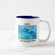 Shush! Tysta RNAinsida (molekylär biologi) Kaffe Mugg