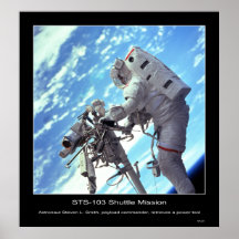 Shuttle-sts103_701_047 Affischer