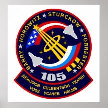 Shuttle-sts105-s-001 Affischer