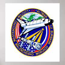 Shuttle-sts106-s-001 Print