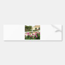 Sia den rosa trädgårds- bilden bildekaler