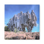 Sibelius monument, Helsingfors, Finland Kylskåpsnagnet