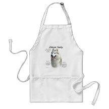 Siberian huskyhistoriedesign förkläden