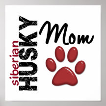 Siberian huskymamma 2 posters