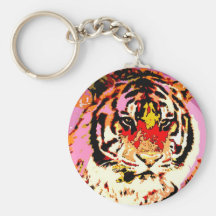 Siberian tiger nyckelring