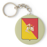 Sicily, Italy Key Chain