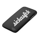 sickasfck! JDM Soshinoya med fauxkolfiber iPhone 3 Case-Mate Cases