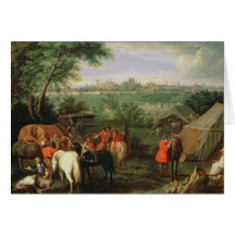 Siegen av Tournai av Louis XIV Kort