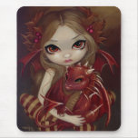 "Sienna Dragonling" Mousepad musmattor