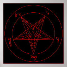 Sigil av Baphomet Affischer