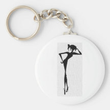 SILHOUETTE NYCKEL RING