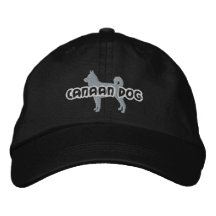 SilhouetteKanaan hund broderad hatt
