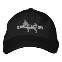 SilhouetteLancashire Heeler broderad hatt