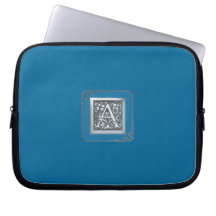 silvekrusidullmonogram - A Laptop Datorskydd