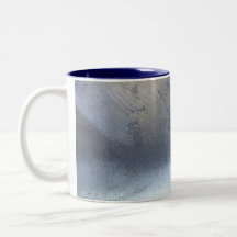 SILVER BORSTAD METALL texturerad mugg