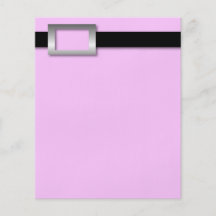 Silver spänner fast brevpapper custom flyer