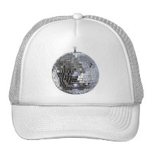 Silverdiskoboll Mesh Kepsar