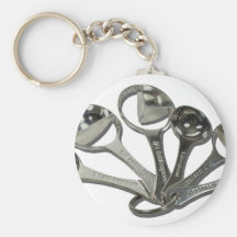 SilverDividedMeasuringSpoons073011 Nyckelringar