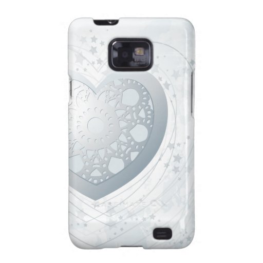 Silverhjärta, Samsung fodral Galaxy SII Skydd