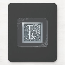 silverkrusidullmonogram - F Musmattor