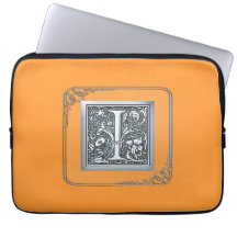 silverkrusidullmonogram - I Laptopfodral