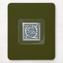 silverkrusidullmonogram - Q Mus Mattor