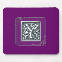 silverkrusidullmonogram - Y Mus Mattor