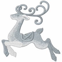 Silverren Broderade Luvtröjor
