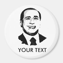 Silvio Berlusconi Magneter För Kylskåp