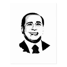 Silvio Berlusconi Vykort