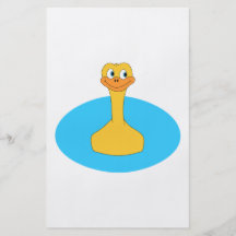 SimningDuck. Flygblad Designs
