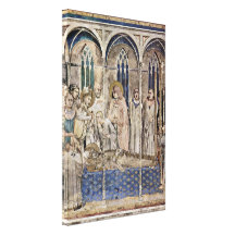 Simone stor- Martini begravningen av St Martin Kanvasduk Med Gallerikvalitet