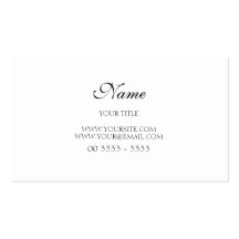 Simples e Elegante Visitkort Mallar