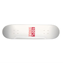 Singel 100% skateboard deck