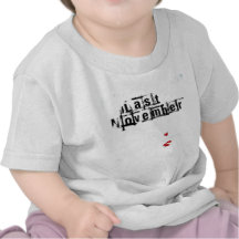 Sist November babyutslagsplats T-shirt