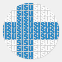 Sisu klistermärke
