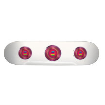 Sixties cirklar av kärlek skate decks