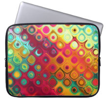 sixties psychodelic laptop sleeve