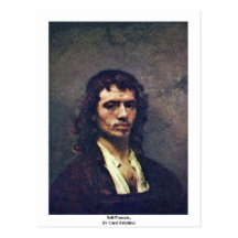 Självporträtt., vid Carel Fabritius Vykort