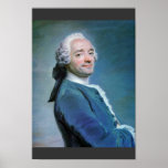 Självporträtt vid La turnerar Maurice bäst Quentin Posters