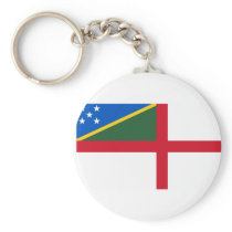Sjö- Ensign av Solomonen Island, Solomon Islan Nyckelringar