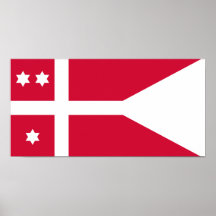 Sjö- frodiga Danmark - vice amiral, Danmark Affisch