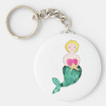Sjöjungfru Keychain Nyckel Ringar