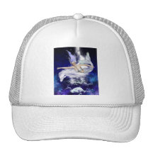 Sjöjungfru med delfinbaseballhatten baseball hat